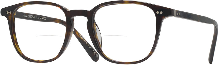 Square 362 Oliver Peoples 5532U Bifocal View #1