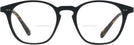 Square Semi Matte Black Oliver Peoples 5533U Bifocal View #2