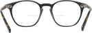 Square Semi Matte Black Oliver Peoples 5533U Bifocal View #4