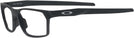 Rectangle Satin Black Oakley OX8032 Single Vision Full Frame View #3