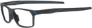 Rectangle Dark Matte Silver/blue Colorshift Oakley OX8032 Progressive No-Lines View #3