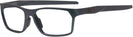 Rectangle Dark Matte Silver/blue Colorshift Oakley OX8032 Progressive No-Lines View #1