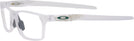 Rectangle Matte Clear Oakley OX8032 Single Vision Full Frame View #3