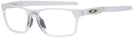 Rectangle Matte Clear Oakley OX8032 Single Vision Full Frame View #1