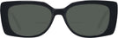 Unique Black With Tortoise Temple Jayne Progressive No-Line Reading Sunglasses View #2