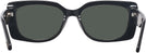 Unique Black With Tortoise Temple Jayne Progressive No-Line Reading Sunglasses View #4