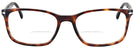 Rectangle Havana Persol 3189VL Bifocal w/ FREE NON-GLARE View #2