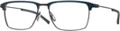 ClubMaster,Square Gunmetal With Blue Porsche 8380 Computer Style Progressive View #1