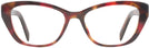 Cat Eye Poppy Tortoise Prada 19WV Progressive No-Lines View #2