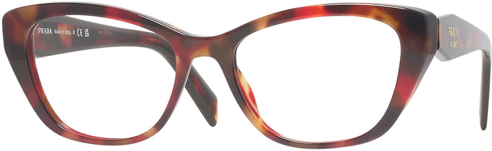 Cat Eye Poppy Tortoise Prada 19WV Progressive No-Lines View #1