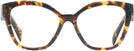 Square Honey Tortoise Prada 20ZV Computer Style Progressive View #2