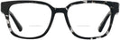 Square HAVANA BLACK/TRANSPARENT Prada A09V Bifocal View #2