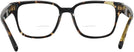 Square HAVANA BLACK/YELLOW Prada A09V Bifocal View #4