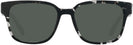 Square HAVANA BLACK/TRANSPARENT Prada A09V Progressive No-Line Reading Sunglasses View #2