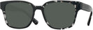 Square HAVANA BLACK/TRANSPARENT Prada A09V Progressive No-Line Reading Sunglasses View #1