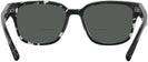 Square HAVANA BLACK/TRANSPARENT Prada A09V Bifocal Reading Sunglasses View #4