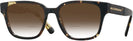 Square HAVANA BLACK/YELLOW Prada A09V w/ Gradient Bifocal Reading Sunglasses View #1