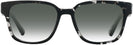 Square HAVANA BLACK/TRANSPARENT Prada A09V w/ Gradient Progressive No-Line Reading Sunglasses View #2