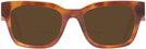 Rectangle Havana Cognac Prada A10V Bifocal Reading Sunglasses View #2