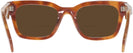 Rectangle Havana Cognac Prada A10V Bifocal Reading Sunglasses View #4