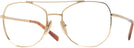 Aviator Gold Prada A58V Progressive No-Lines View #1