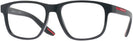 Rectangle Black Prada Sport 06YS L Single Vision Full Frame View #1