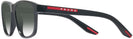 Rectangle Black Prada Sport 06YS L w/ Gradient Progressive No-Line Reading Sunglasses View #3