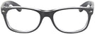 Wayfarer Brushed Gunmetal Ray-Ban 2132 Computer Style Progressive View #2