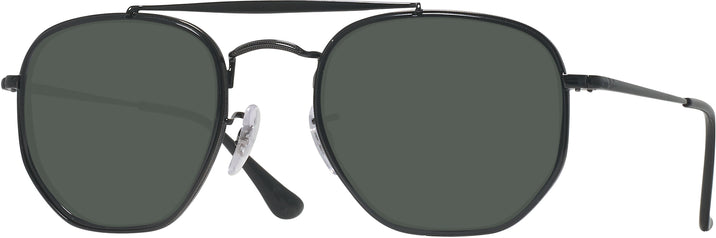 Aviator Black Ray-Ban 3648M Progressive No-Line Reading Sunglasses View #1