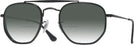 Aviator Black Ray-Ban 3648M w/ Gradient Bifocal Reading Sunglasses View #1