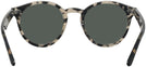 Round Grey Havana Ray-Ban 7680V Progressive No-Line Reading Sunglasses View #4