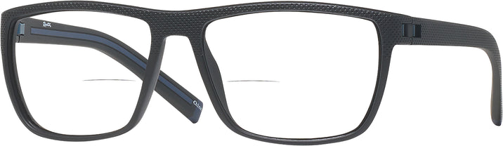 Rectangle Black With Blue Aero Bifocal View #1