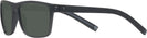 Rectangle Black With Grey Aero Progressive No-Line Reading Sunglasses View #3