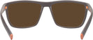 Rectangle Brown With Orange Aero Progressive No-Line Reading Sunglasses View #4