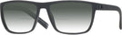 Rectangle Black With Grey Aero w/ Gradient Bifocal Reading Sunglasses View #1