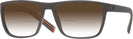 Rectangle Brown With Orange Aero w/ Gradient Bifocal Reading Sunglasses View #1