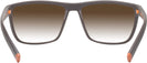 Rectangle Brown With Orange Aero w/ Gradient Progressive No-Line Reading Sunglasses View #4