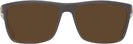 Rectangle Brown Endurance Progressive No-Line Reading Sunglasses View #2