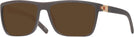 Rectangle Brown Endurance Progressive No-Line Reading Sunglasses View #1