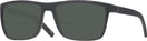 Rectangle Black Endurance Bifocal Reading Sunglasses View #1