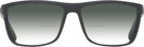 Rectangle Black Endurance w/ Gradient Bifocal Reading Sunglasses View #2