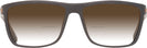 Rectangle Brown Endurance w/ Gradient Bifocal Reading Sunglasses View #2