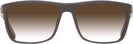 Rectangle Brown Endurance w/ Gradient Progressive No-Line Reading Sunglasses View #2