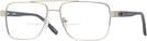 Aviator,Square Gunmetal Palermo Bifocal View #1