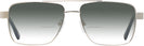 Aviator,Square Gunmetal Palermo w/ Gradient Bifocal Reading Sunglasses View #2