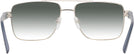 Aviator,Square Gunmetal Palermo w/ Gradient Progressive No-Line Reading Sunglasses View #4