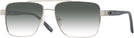 Aviator,Square Gunmetal Palermo w/ Gradient Progressive No-Line Reading Sunglasses View #1