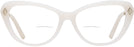 Cat Eye Opaline Milky Ralph Lauren 6245 Bifocal View #2