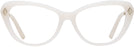 Cat Eye Opaline Milky Ralph Lauren 6245 Single Vision Full Frame View #2