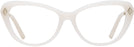 Cat Eye Opaline Milky Ralph Lauren 6245 Computer Style Progressive View #2